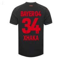 Camisa de time de futebol Bayer Leverkusen Granit Xhaka #34 Replicas 1º Equipamento 2023-24 Manga Curta